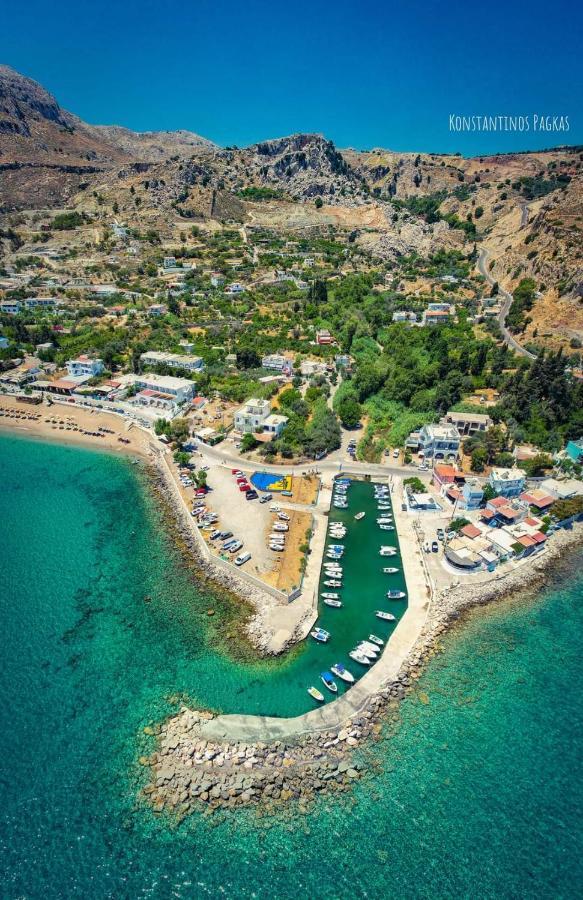Aegean Serenity - Sea View Retreat 阿彻奇洛斯 外观 照片