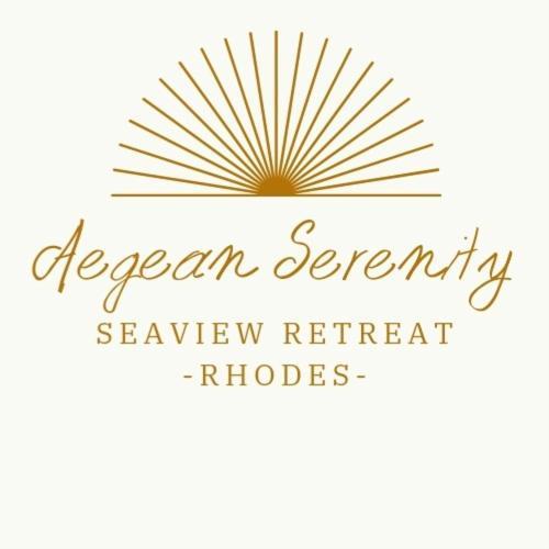 Aegean Serenity - Sea View Retreat 阿彻奇洛斯 外观 照片