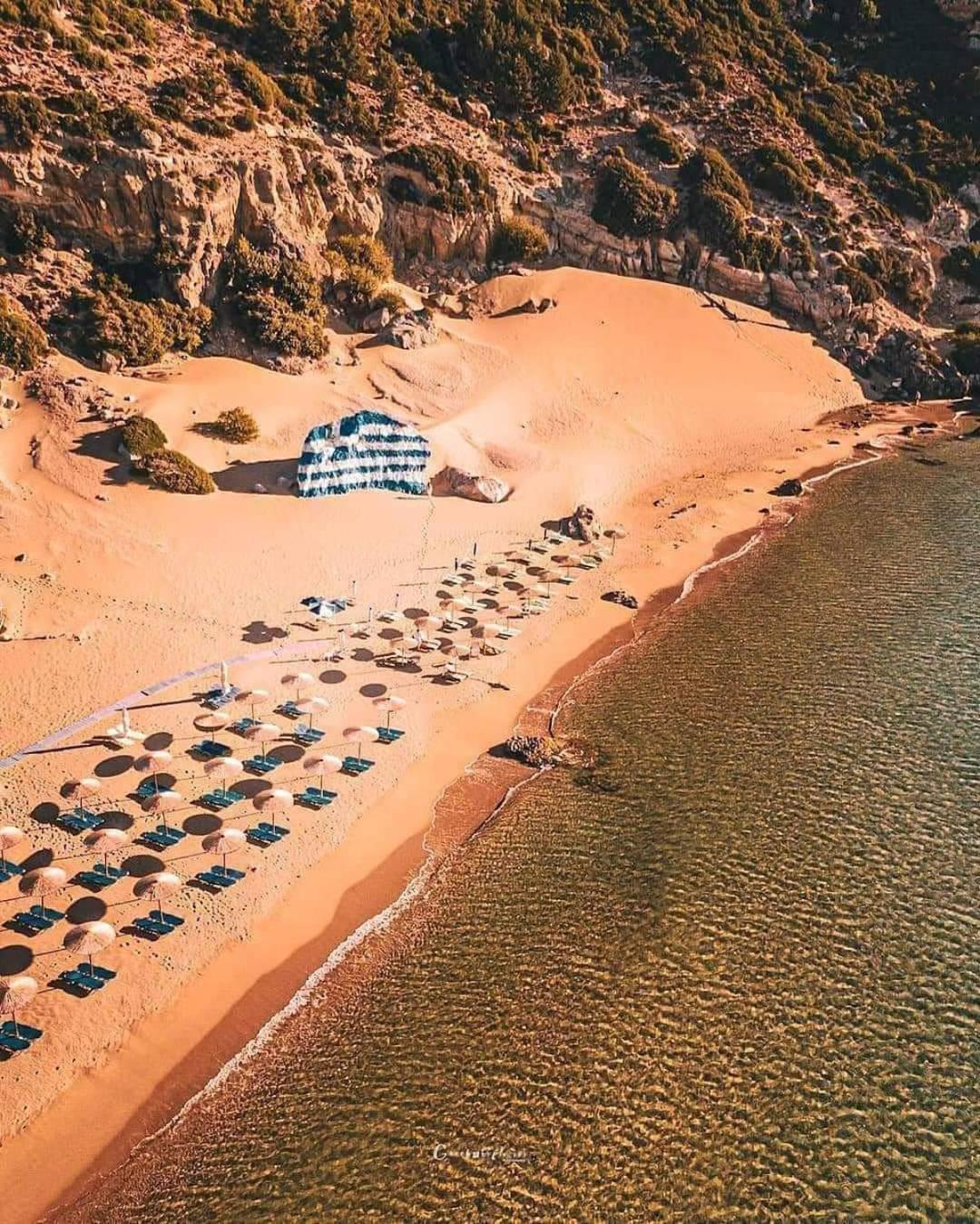 Aegean Serenity - Sea View Retreat 阿彻奇洛斯 外观 照片